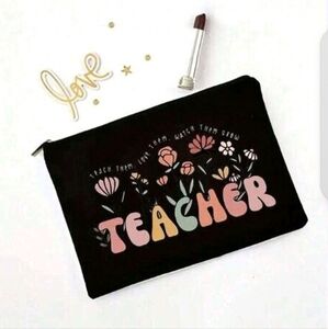 Floral Teacher Pouch